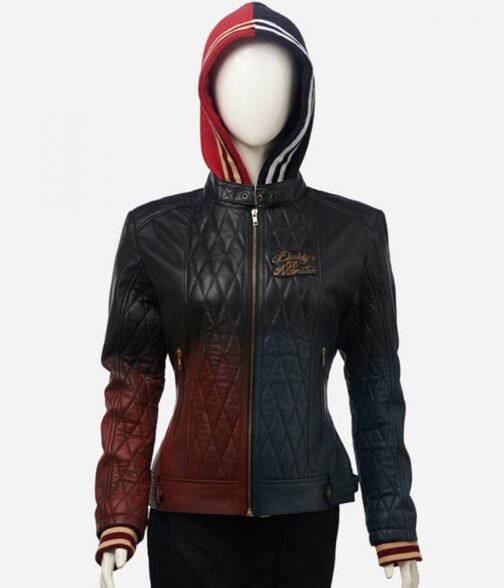 Harley Quinn Property of Joker Jacket with Hood