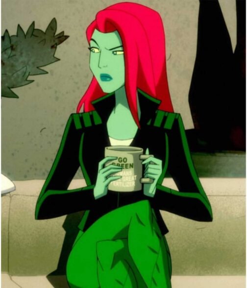 Poison Ivy Harley Quinn Jacket - Image 5