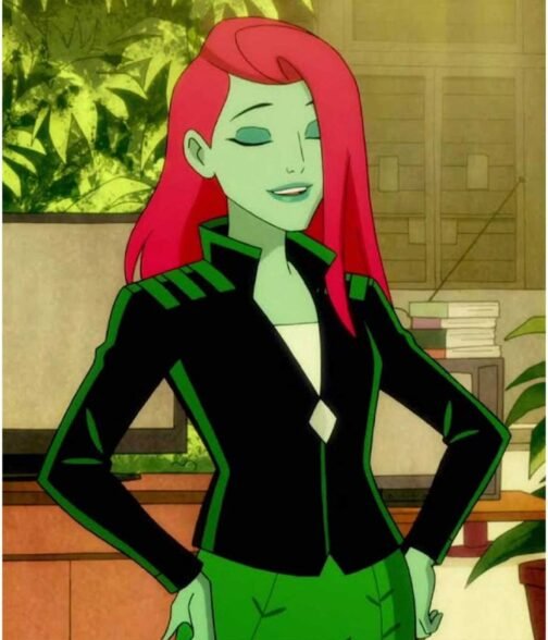 Poison Ivy Harley Quinn Jacket - Image 2