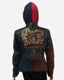 Harley Quinn Property of Joker Jacket with Hood