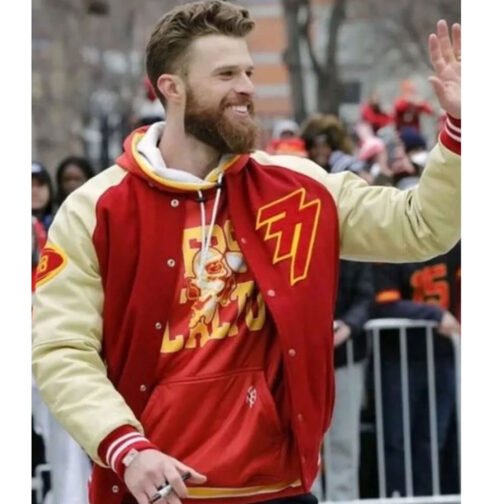 Harrison Butker Super Bowl LVII Parade Varsity Jacket - Image 2