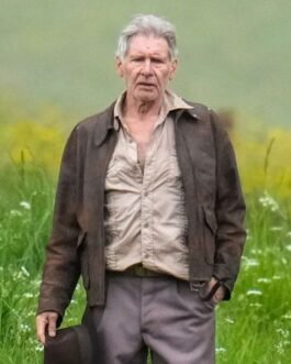 Indiana Jones 5 Harrison Ford Brown Jacket