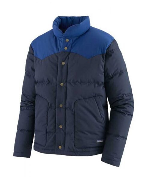Dexter New Blood Jack Alcott Puffer Blue Jacket - Image 5