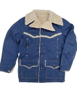 The Equalizer Season 2 Adam Goldberg Denim Shearling Jacket