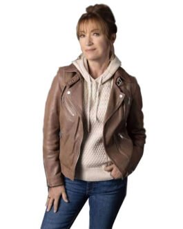 Harry Wild Jane Seymour Leather Jacket