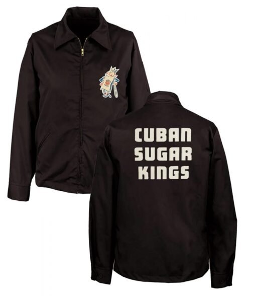 Full Zip Cuban Sugar Kings Jacket - Image 5