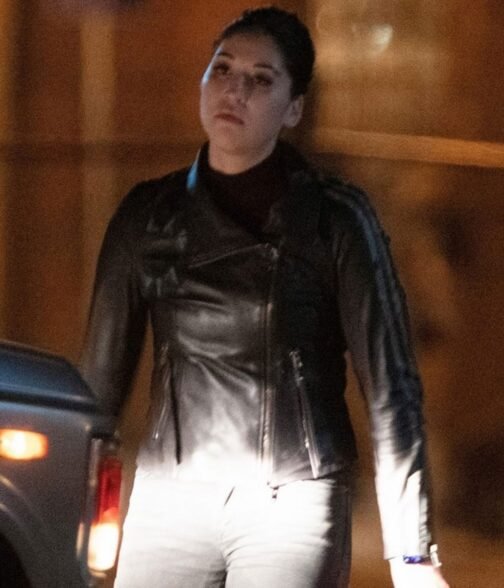 Hawkeye Maya Lopez Striped Leather Jacket - Image 5