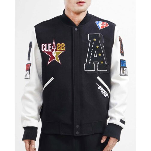 HBCU All Star 2022 East/West Logo Varsity Jacket - Image 2