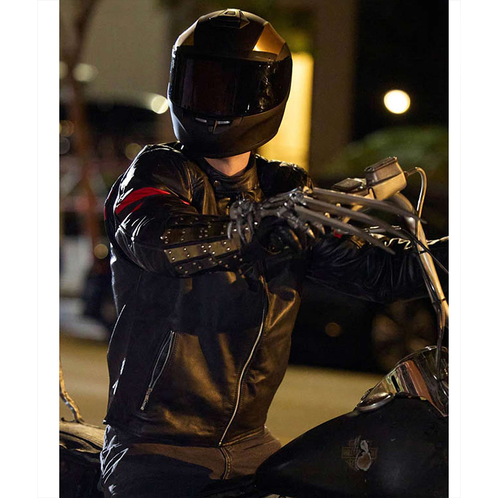 Nic Caruccio Headless Horseman Black Leather Jacket - Image 6