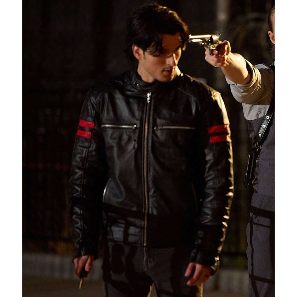 Nic Caruccio Headless Horseman Black Leather Jacket - Image 7