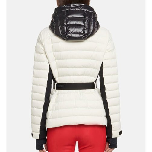 Heart of Stone Gal Gadot Puffer White Jacket - Image 6