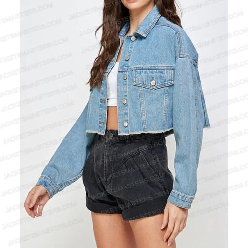 Heartbreak High Ayesha Madon Blue Denim Jacket