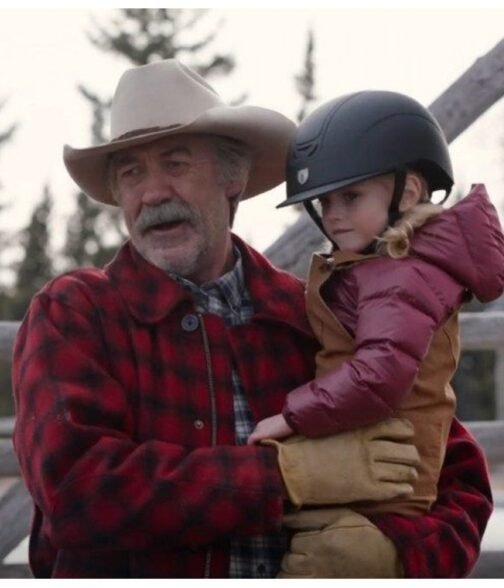 Heartland Shaun Johnston Red Plaid Jacket - Image 10