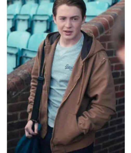 Heartstopper Kit Connor Brown Cotton Jacket - Image 2