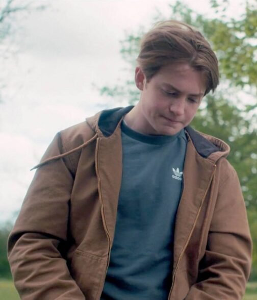 Heartstopper Kit Connor Brown Cotton Jacket - Image 6