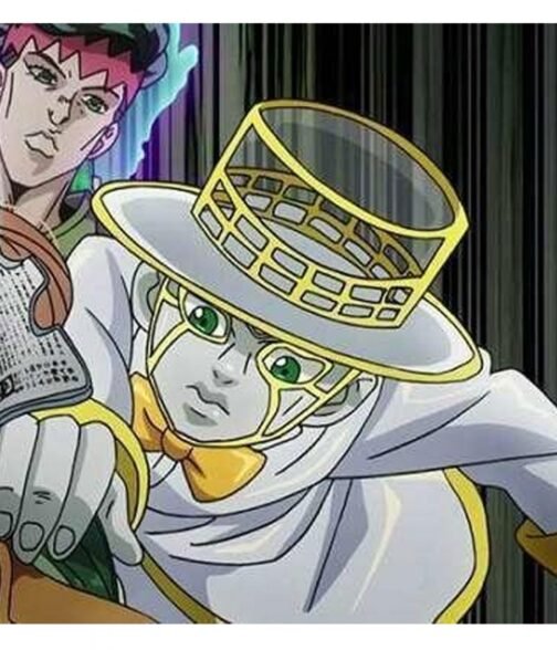 Heaven’s Door Jojo’s Bizarre Adventure Cotton White Coat - Image 4