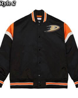 Anaheim Ducks Heavyweight Satin Jacket