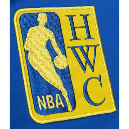 Golden State Warriors Heavyweight Royal Satin Jacket - Image 4