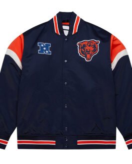 Chicago Bears Heavyweight Satin Jacket