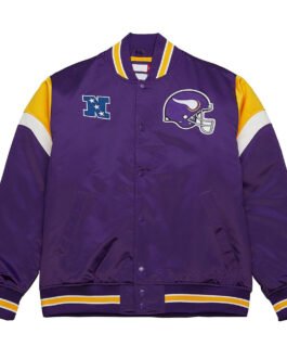 Minnesota Vikings Heavyweight Satin Jacket