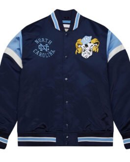 University of North Carolina Heavyweight Satin Jacket