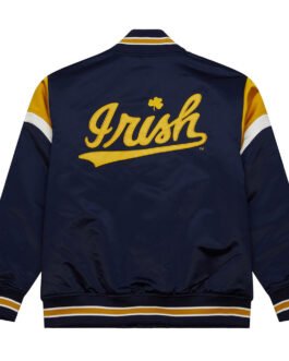 University of Notre Dame Heavyweight Satin Jacket