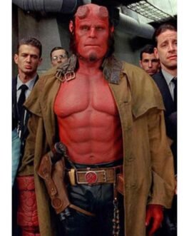 Hellboy Ron Perlman Brown Coat