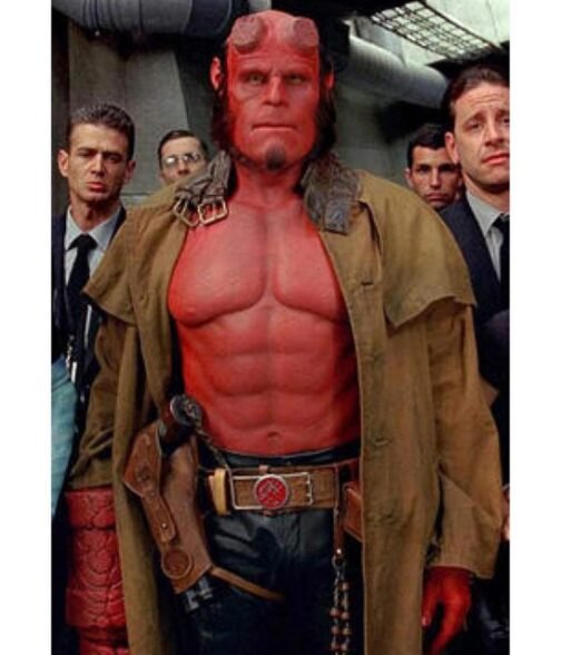 Hellboy Ron Perlman Brown Coat - Image 2