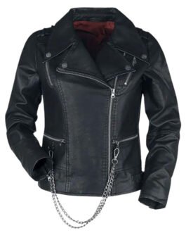 Hellfire Club Black Leather Jacket