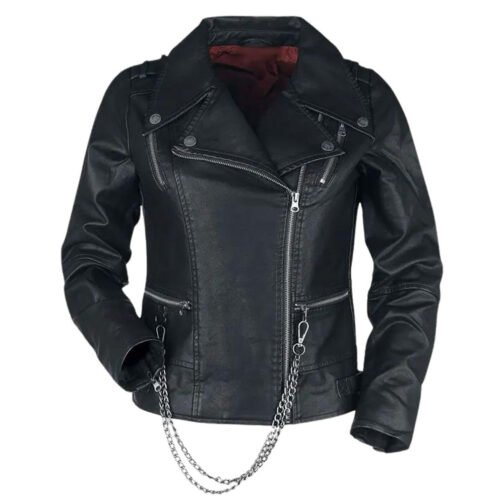 Hellfire Club Black Leather Jacket - Image 2