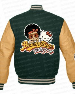 Hello Kitty Bruno Mars Varsity Jacket