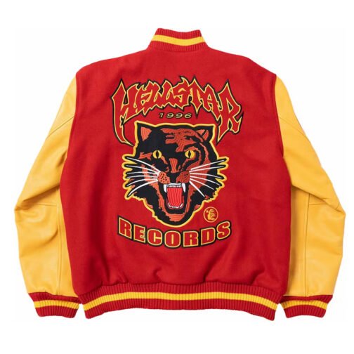 Hellstar Records Werewolf Varsity Jacket - Image 2