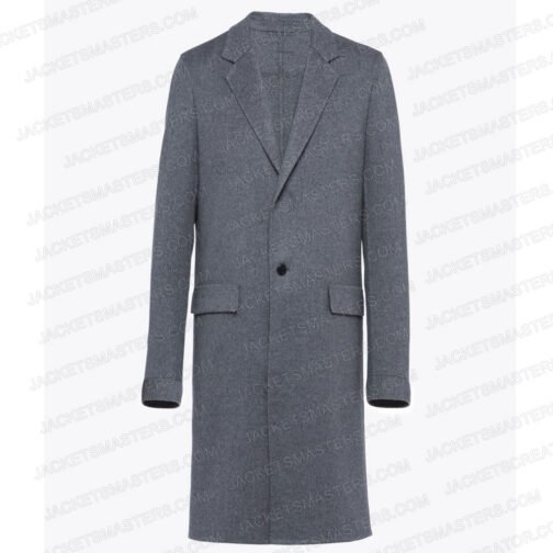 Henry Cavill Enola Holmes 2 Gray Wool Coat