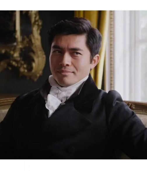 Persuasion Henry Golding Black Coat - Image 5