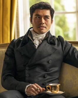 Persuasion Henry Golding Black Coat