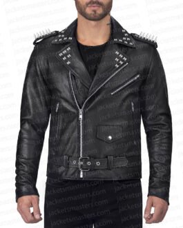Jeff Daniel Phillips The Munsters Studded Leather Jacket