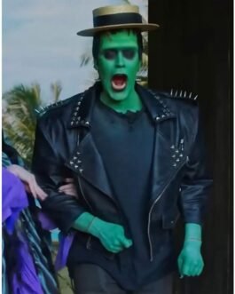 Jeff Daniel Phillips The Munsters Studded Leather Jacket