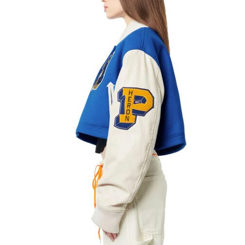 Heron Patches Varsity Jacket - Image 10