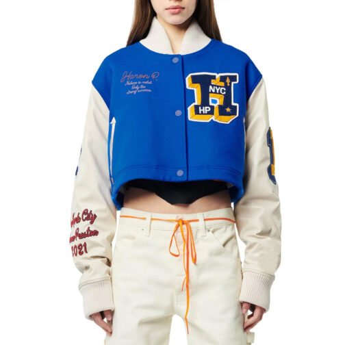 Heron Patches Varsity Jacket - Image 6