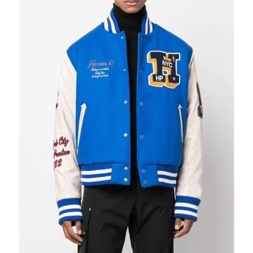 Heron Patches Varsity Jacket - Image 5