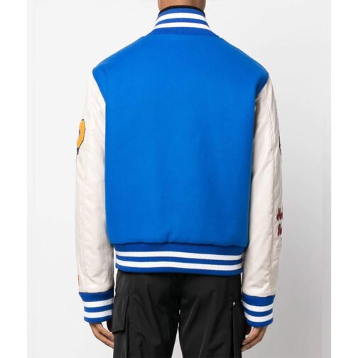 Heron Patches Varsity Jacket - Image 7