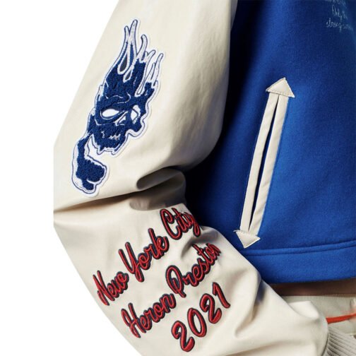 Heron Patches Varsity Jacket - Image 13