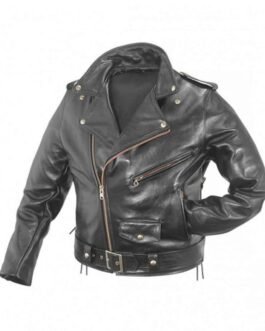 WWE Triple H Biker Leather Jacket