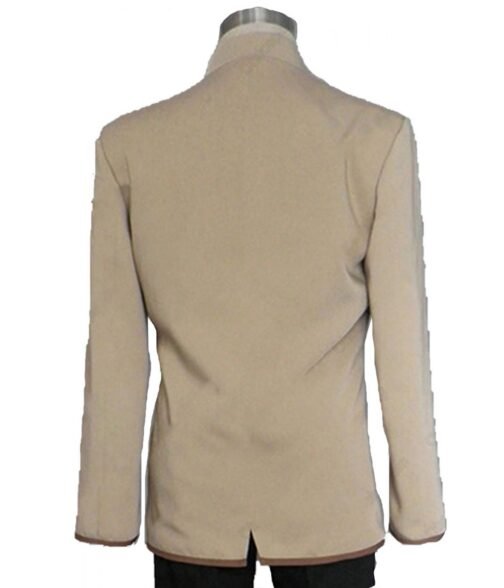 Hideki Hinata Angel Beats Cotton Beige Blazer - Image 3