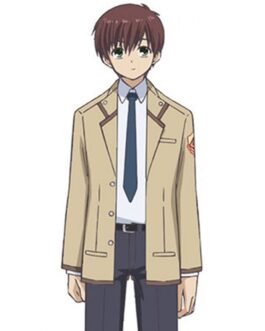 Hideki Hinata Angel Beats Cotton Beige Blazer