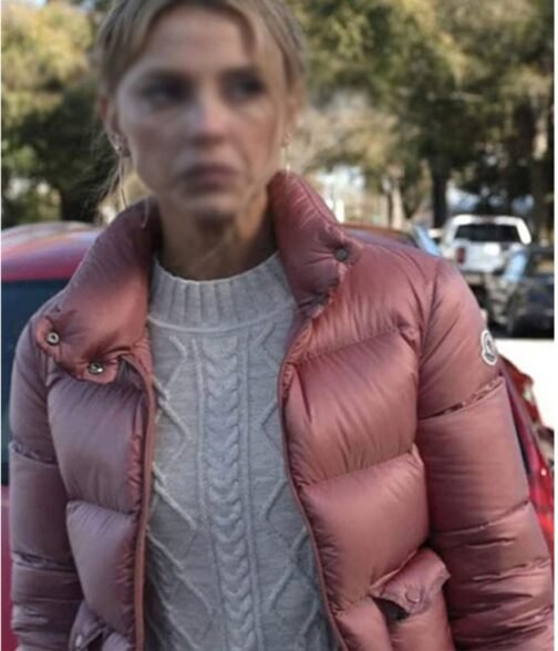 Riley Voelkel Hightown BFO Puffer Pink Jacket - Image 4