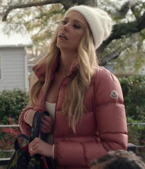 Riley Voelkel Hightown BFO Puffer Pink Jacket - Image 5