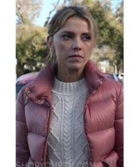 Riley Voelkel Hightown BFO Puffer Pink Jacket