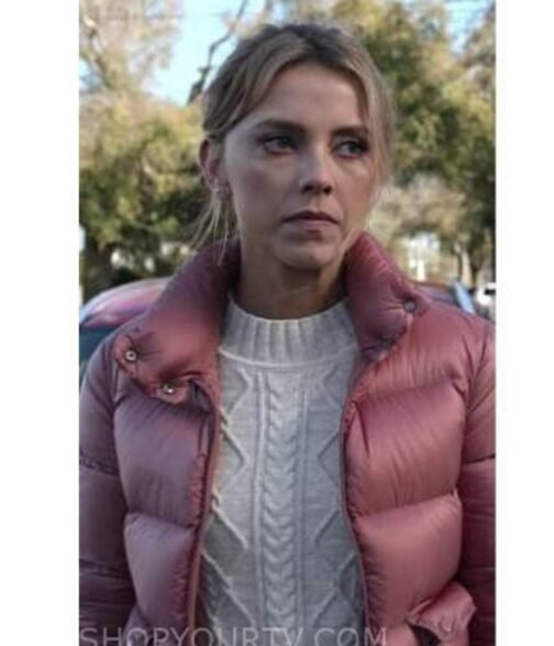 Riley Voelkel Hightown BFO Puffer Pink Jacket - Image 2