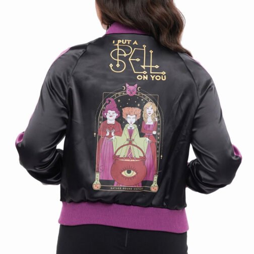 Hocus Pocus Purple and Black Jacket - Image 2